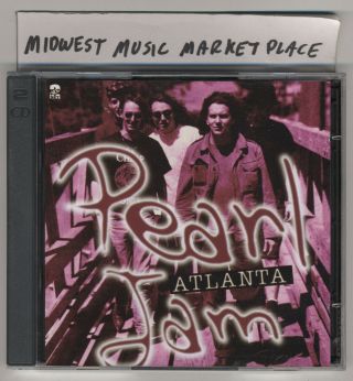 Pearl Jam ‎ - Atlanta - Rare Import 2cd Set - Fox Theatre 1994 Fm B 