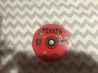 Tekken - Ps1 Playstation - Disc Only (rare Red Disc)