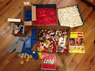 Vintage Lego 6 Lbs Bulk Loose Parts Bricks,  Technics Wheels,  Please See Desc