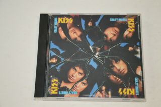 Kiss Crazy Nights Early Cd Pressing 1987 Silver Cd 832 626 - 2 Mercury Very Rare