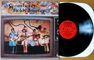 The Beatles Strawberry Fields Forever Lp 1982 Rare Unofficial Near Vinyl