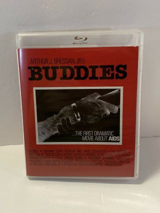 Buddies [1985] (blu - Ray/dvd,  2018) Rare 80s Rare Vinegar Syndrome