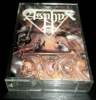 Asphyx ‎– The Rack Cs Vintage 1991 Rare Death Metal Cassette Martin Van Drunen