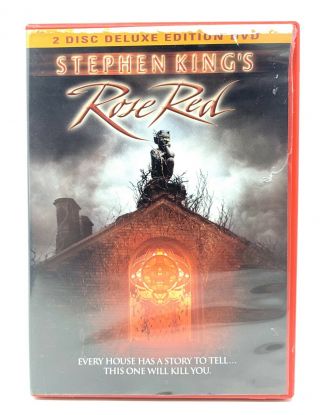 Stephen King’s Rose Red 2 - Disc Deluxe Edition Dvd Rare Red Case Oop Horror