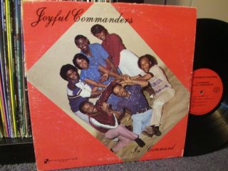 Joyful Commanders In Command Lp Checkmate Rare Gospel Soul Funk Private Vinyl