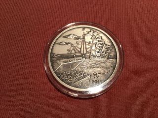 2015 Finding Silverbug Island 1 Oz.  999 Silver Coin Antique 2000 Mintage