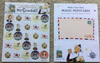 Paul Mccartney Hey Grandude Stickers And Postcard Set Rare Promo Items Beatles