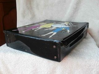 Rare 1960 ' s Uneeda MISS SUZETTE Doll Black Vinyl Carry Case 2