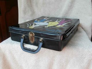 Rare 1960 ' s Uneeda MISS SUZETTE Doll Black Vinyl Carry Case 3