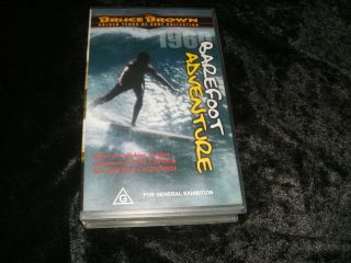 Surfing Barefoot Adventure Vhs Video Pal A Rare Find