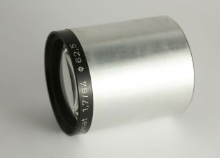 very rare Meopta Meostigmat F/1,  7 84mm Projection Lens bokeh Ф62,  5 Sn.  3152 2