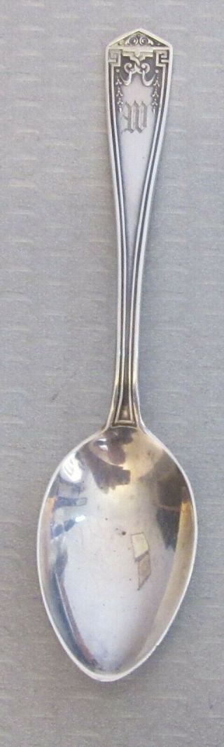International Sterling Silver 1914 Devonshire Demi Spoon 4 " Mono Simpson Hall