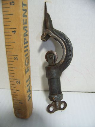 Antique Imperial Industrial Tube Cutter Bronze Chicago Usa