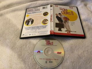 The Odd Couple Ii Dvd Movie (1998) Rare Oop Jack Lemmon Walter Matthau