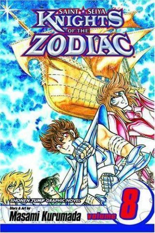 Knights Of The Zodiac Volume 8 Saint Seiya Rare Oop Ac Manga Graphic Novel
