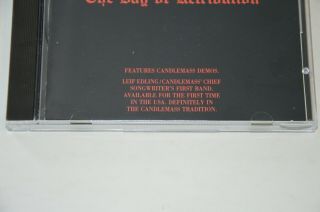 NEMESIS The Day Of Retribution CD 1990 METAL BLADE RARE OOP Pre - Candlemass DOOM 2