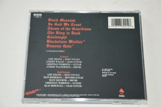 NEMESIS The Day Of Retribution CD 1990 METAL BLADE RARE OOP Pre - Candlemass DOOM 3