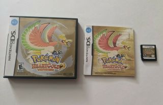 Pokemon: HeartGold Version (Nintendo DS,  2010) COMPLETE Authentic Rare 2