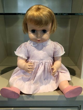 Vintage 1963 Deluxe Reading " Nurse Nancy " Baby Doll 21 " Tall,  Outfit.