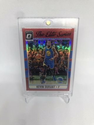 Kevin Durant Red Prizm Optic /90 Very Rare Only 1 On The Market