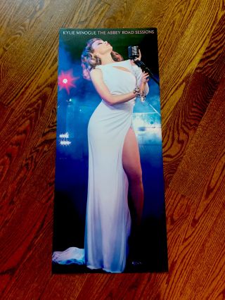 Kylie Minogue Abbey Roads Rare Promo Lithograph Poster 12 X 28 Inches Not Vinyl
