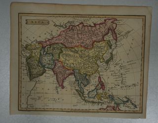 1814 J Russell Map Of Asia