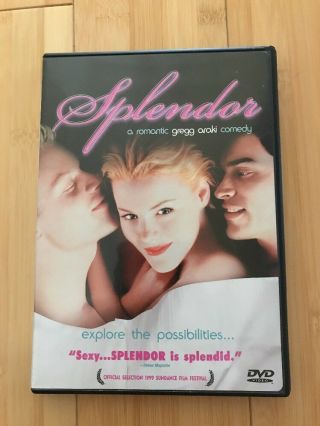 Splendor Dvd 1999 Rare Oop Greg Araki,  Kathleen Robertson