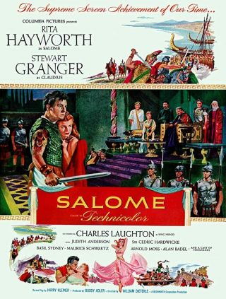 Rare 16mm Feature: Salome (fuji Color) Rita Hayworth / Stewart Granger