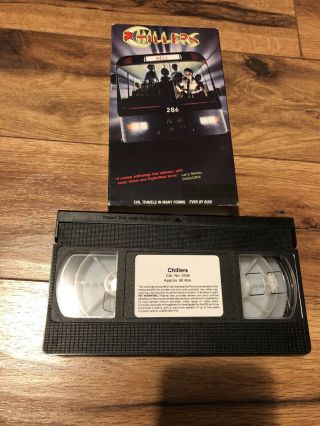Chillers Vhs Simitar Entertainment Release West Virginia Horror Rare