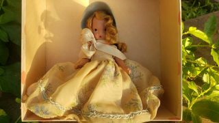 Vintage Nancy Ann Storybook Doll 5 1/2 " Tall 32