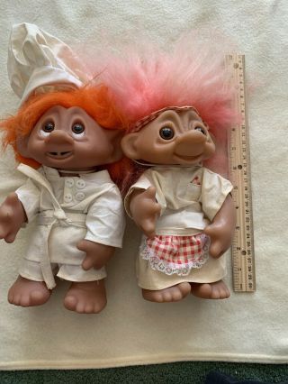 Vintage Thomas Dam Trolls Dolls 9 