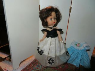 Vintage Hard Plastic Ginger Cha Cha Hi Heel Walker Marked Doll 8 " - 1957 - Rare