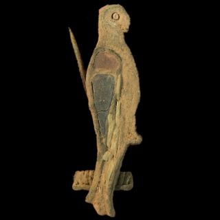 Rare Ancient Roman Bronze Enamelled Bird Fibula Brooch 200 - 400 Ad (21)