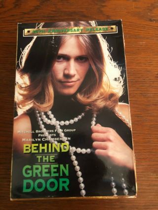 Behind The Green Door (1972) Vhs Marilyn Chambers Rare Hot