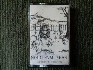 Nocturnal Fear Rare Heavy Metal Thrash Cassette Tape Demo