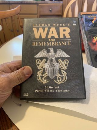 War & Remembrance: Vol 1 - Parts 1 - 7 2004 - Rare Htf - Vg Discs