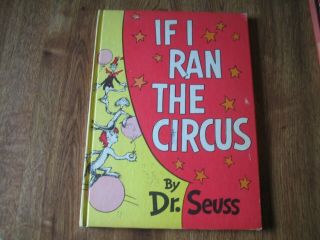(3) Dr.  Seuss Books 1956 If I Ran The Circus - 1950 Ran The Zoo - 1962 Sleep Book 2