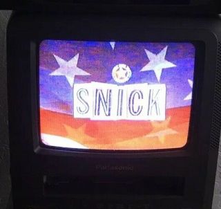 Snick Kids Pick The President Rare Vhs Blank Nickelodeon With Commercials
