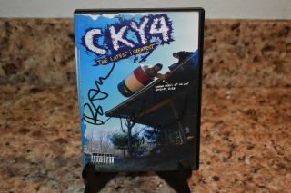 Cky4 The Latest & Greatest (dvd,  2003) Skeletor & Beastman Rare Signed