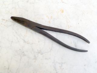 Cool tool Large Antique Pliers A.  Field & Co England Sleek And