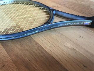 Rare Prince Graphtech DB 110 Tennis Racquet Oversize OS Racket Graphite FG 4 1/2 3