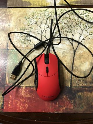 Rare Finalmouse Ergo 2 Red Gaming Mouse 3