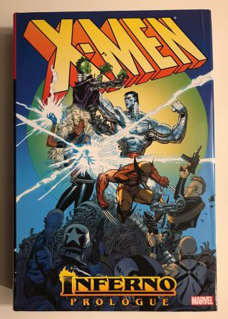 X - Men Inferno Prologue Omnibus Hardcover Marvel Oop Rare Wolverine