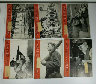 Rare 1941 Wwll Complete 12 Issues Entire Year Of American Rifleman Magazines