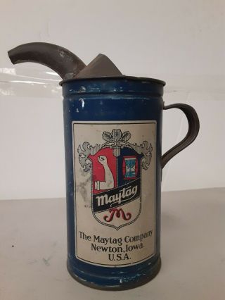 Authentic Antique Maytag Fuel Mixing Can
