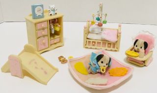 Rare Retired Calico Critters Sylvanian Families Baby 