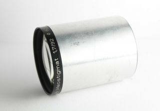 Rare Meopta Meostigmat F/1,  7 92mm Projection Lens Bokeh Fast Ф62,  5 Sn.  9022