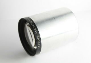rare Meopta Meostigmat F/1,  7 92mm Projection Lens bokeh fast Ф62,  5 Sn.  9022 3