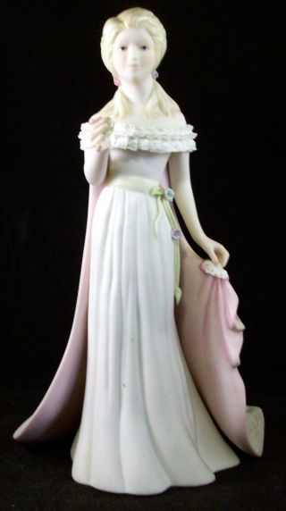 Rare Vintage Cybis Porcelain Figurine Fleurette Le 511/1000