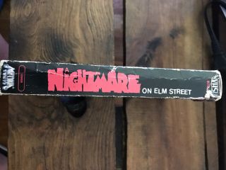 A NIGHTMARE ON ELM STREET (VHS,  1987) Rare Media Video Edition HORROR OOP 3